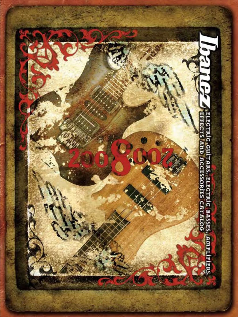 2008 Japan catalog | Ibanez Wiki | Fandom