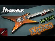 Ibanez Xiphos XPT700 Red Chameleon 2007 Neck Through Reverse Headstock guitar close up video