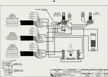 Wiring-diagram 1994 FGM300-FGM200