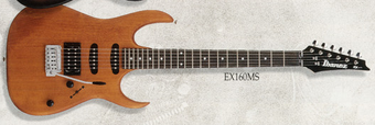 Ibanez EX series HSHストラトタイプ　シングルサイズハム Ibanez EX series HSHストラトタイプ シングルサイズハム