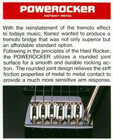Ibanez power shop rocker tremolo