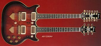 90's Translucent RED CUSTOM EBMM EVH Van Halen Tribute AXIS