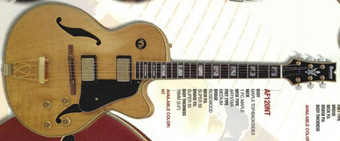 ギター Ibanez Artstar AF120 Bernunzio Uptown Music
