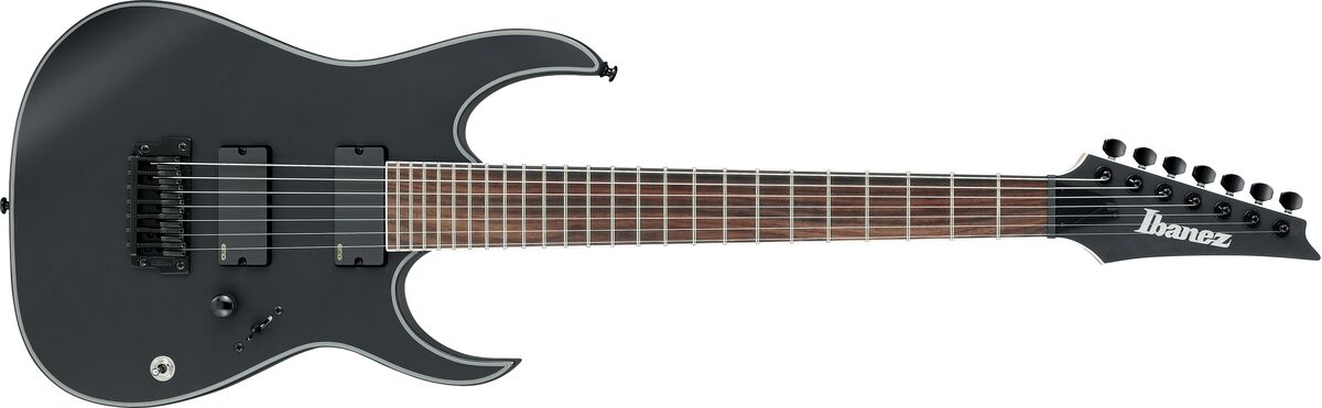 Ibanez RGIR20FE Iron Label Electric Guitar in Black w/EMG