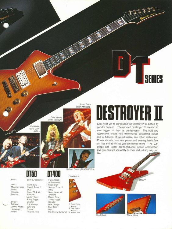 Destroyer series | Ibanez Wiki | Fandom