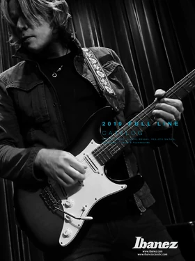 2019 Ibanez Japan catalog front-cover