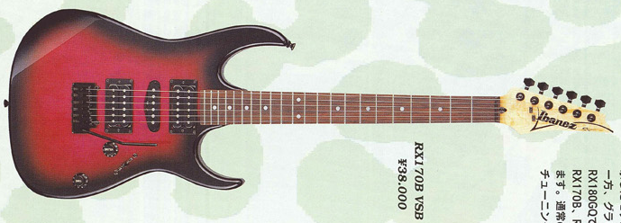 RX170B | Ibanez Wiki | Fandom