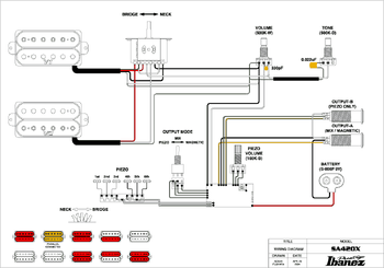 SA420X wiring diagram