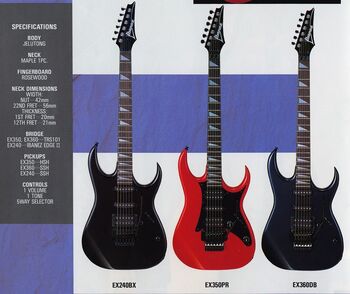 IBANEZ　EX　series