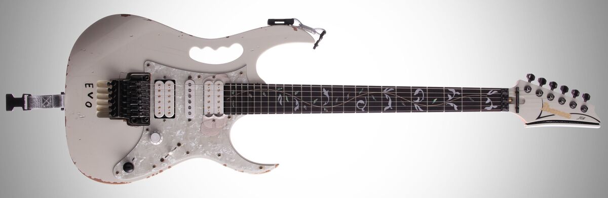 Ibanez JEM7V-WH スティーヴ・ヴァイ (EVOモディファイ) Ibanez JEM7V Steve Vai Signature | Reverb