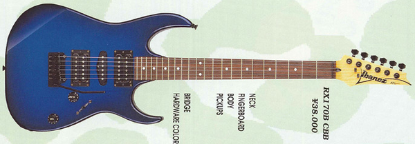 RX170B | Ibanez Wiki | Fandom