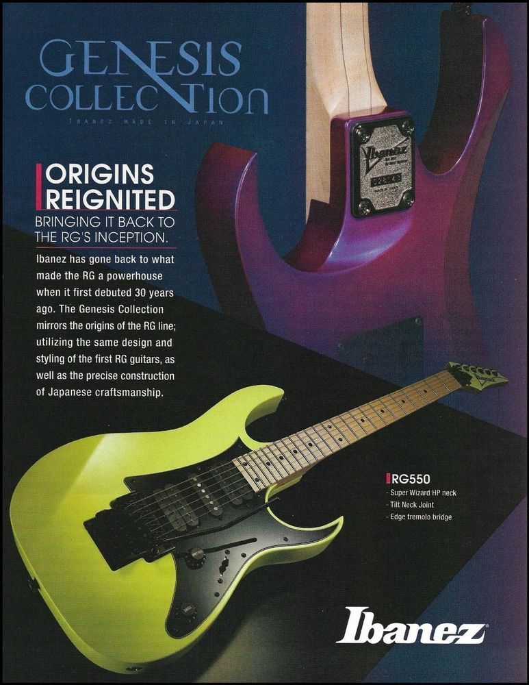 Genesis Collection | Ibanez Wiki | Fandom