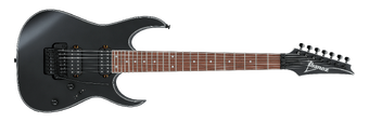 Ibanez RG7320EX 7-String Electric Guitar - Black Flat | Long
