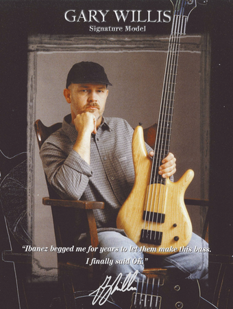 Gary Willis series Ibanez Wiki Fandom