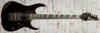 アイバニーズ　エレキギター　RG320 DX 黒 Ibanez - Ibanez SZ320 Black widerange MODの通販 by Zakis