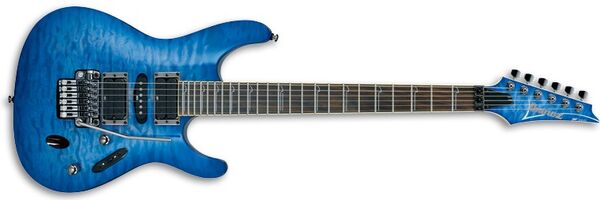 【美品】Ibanez S570DXQM エレキギター アイバニーズ 有名ブランド エレキギター IBANEZ S570DXQM ギター - ギター