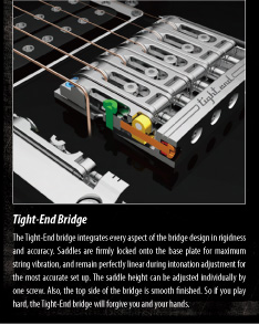 Ibanez tight end bridge best sale