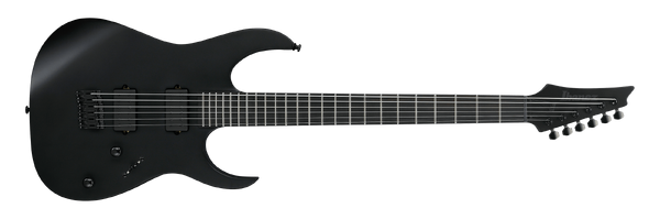 Ibanez Iron Label RGRTBB21-BKF バリトン Ibanez Iron Label RGRTBB21-BKF Baritone Black Flat | MUSIC