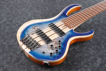 Ibanez 6弦ベースBTB846 Ibanez Standard BTB846 Bass Guitar - Cerulean Blue Burst Low