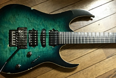 IBANEZ RG1712 RG最高峰Jカスタムの短命モデル！キルトメイプル