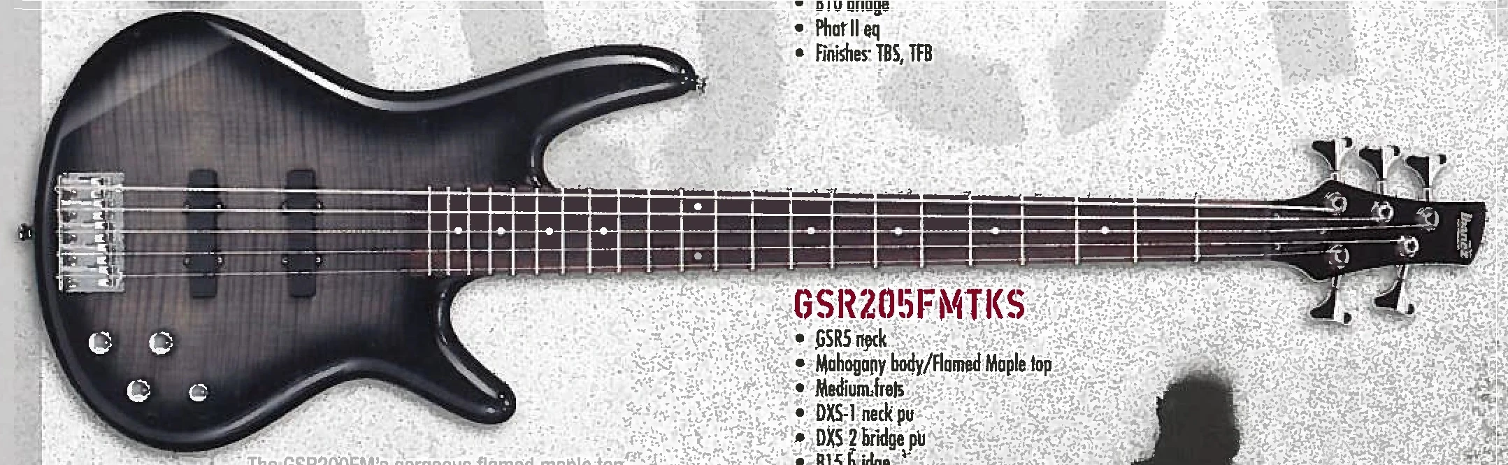 GSR205FM | Ibanez Wiki | Fandom
