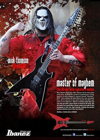 Mick Thomson series | Ibanez Wiki | Fandom Mick Thomson series | Ibanez Wiki | Fandom