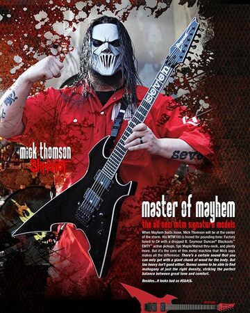 Mick Thomson Series Ibanez Wiki Fandom