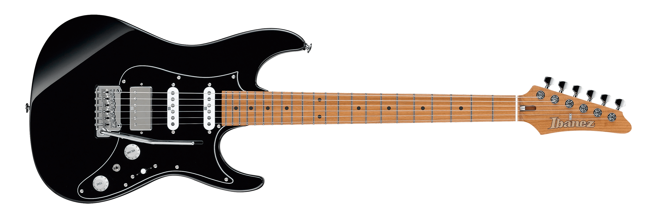 Amazon.com: Ibanez Prestige AZ2204B Electric Guitar - Black