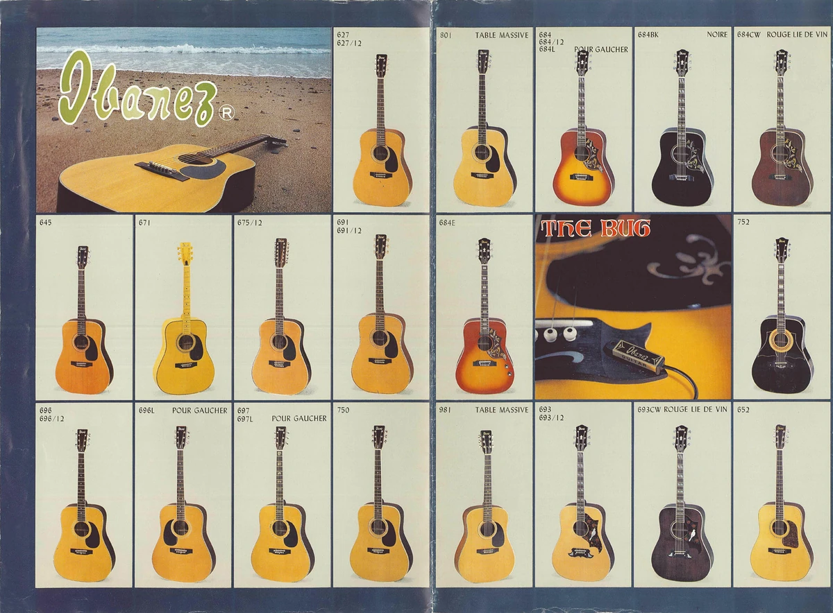 1977 catalogs Ibanez Wiki Fandom