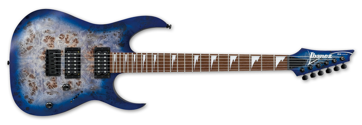 GUITARE ELECTRIQUE IBANEZ RGRT621DPB-BLF Blue Lagoon Burst Flat