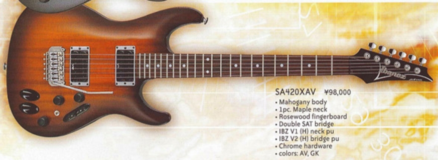 SA420X | Ibanez Wiki | Fandom