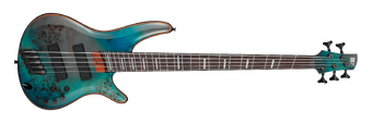 Ibanez SRMS805 美品 Ibanez Bass Workshop SRMS805 Multi-Scale Bass Guitar - Brown