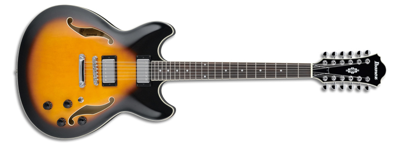 Asa Ibanez Artcore AS7312 12-String Semi-Hollow Electric Guitar