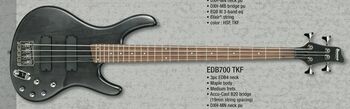 Ibanez edb deals 700