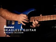 Ibanez Q52-LBM Headless guitar - Magnus Olsson