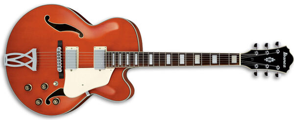 Ibanez cheap artcore orange