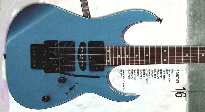 ギター Ibanez RG570 Ibanez RG570 Black - Muziker