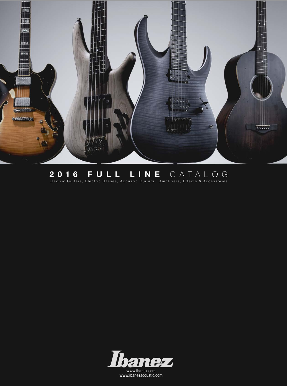 2016 catalogs | Ibanez Wiki | Fandom