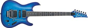 Ibanez Sシリーズ S570DXQM TGB Ibanez S570DXQM - Transparent Gray Burst | Sweetwater