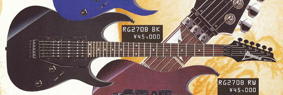 ギター Ibanez RG270SE Ibanez RG-270 Electric Guitar 330256 Blue/Green | eBay Australia