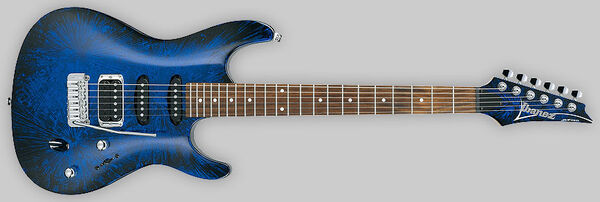 ギター Ibanez SA220FM Bright Blue Ibanez SA220FM Bright Blue（SA220FM Review: I've been