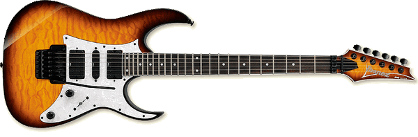 Ibanez Rg350Qm Electric Guitar Quilt Maple Top Basswood Back