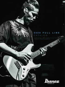2020 Ibanez Japan catalog front-cover