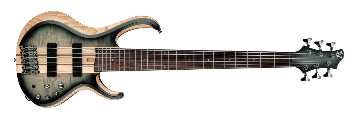 ジャンク品 ネック裏にクラック, Ibanez BTB 1906LW, 6 弦 ベース