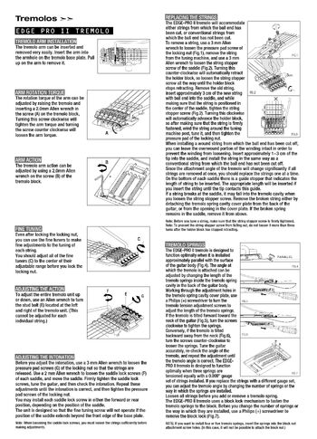 Edge Pro II instructions