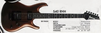 540RHH | Ibanez Wiki | Fandom