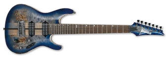 最終値下げ Ibanez Premium S1027PBF-CLB 7弦 Ibanez Premium S1027PBF - Cerulean Blue Burst | Sweetwater