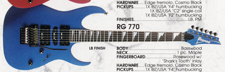 RG770 | Ibanez Wiki | Fandom