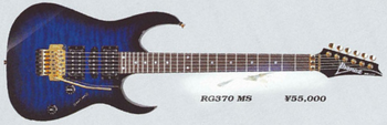 RG370 (1994) | Ibanez Wiki | Fandom