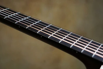 Fingerstyle ebony fretboard